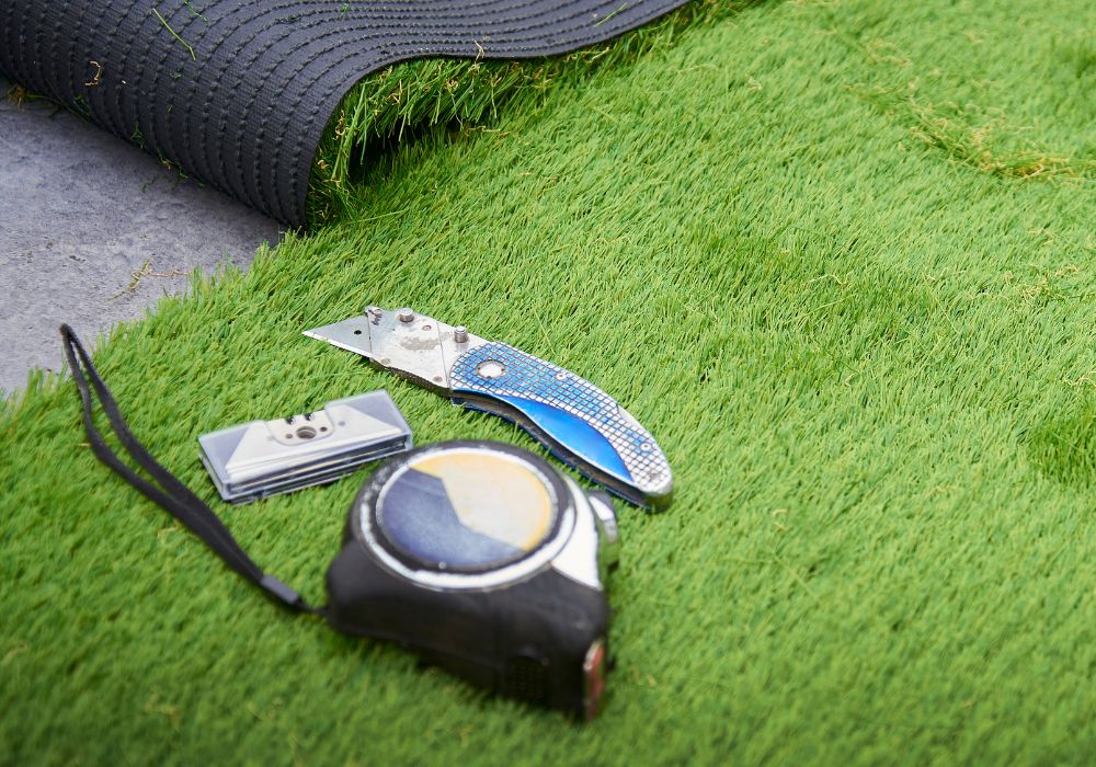 Installing grass deals